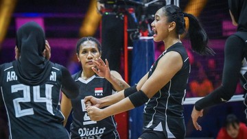 Impian Timnas Voli Putri Terhenti setelah Dikalahkan Iran 1-3