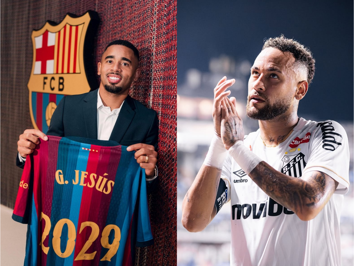 Gabriel Jesus Barcelona: Neymar Kirim Pesan Singkat Usai Transfer